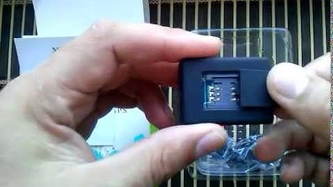 Mini Car Vehicle Global Real Time GPS Tracker A8