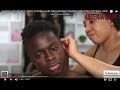 DAVIDO ASSURANCE VIDEO CHIOMA HAIR AND MAKEUP TRANSFORMATION /ASTERIA HAIR