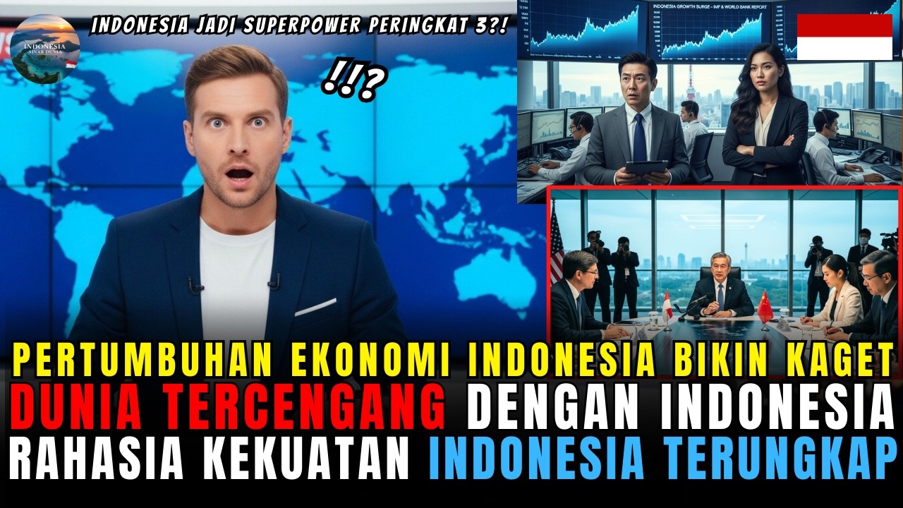 BBC PERINGKAT 1! INDONESIA JADI KEKUATAN DUNIA NOMOR 3, DUNIA GEMETAR