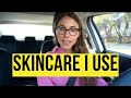 Skincare products i use every day  skincare vlog