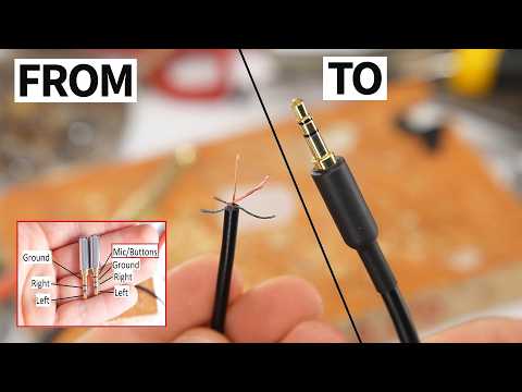 How to solder & make audio cables DIY