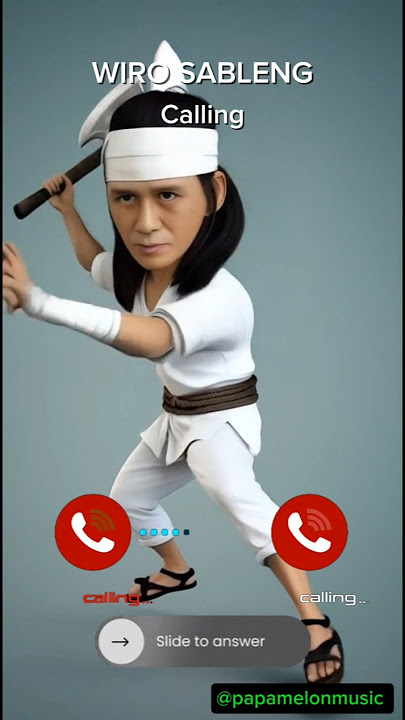 Wiro Sableng Phone Calling #phonecallfake #phonecalltrending #phonecall #videocallprank