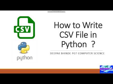 How to Write  CSV File in Python