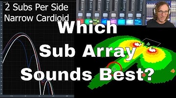 Pro Audio Subwoofer Array Sound Quality