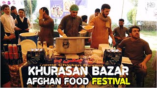 Khurasan Bazaar | Afghan food Festival | 2021 | HD