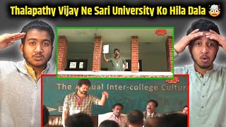 Thalapathy Vijay Ne College Ma Elections Karwa Diye | Master Movie Best Scene| Zain&MaazReaction