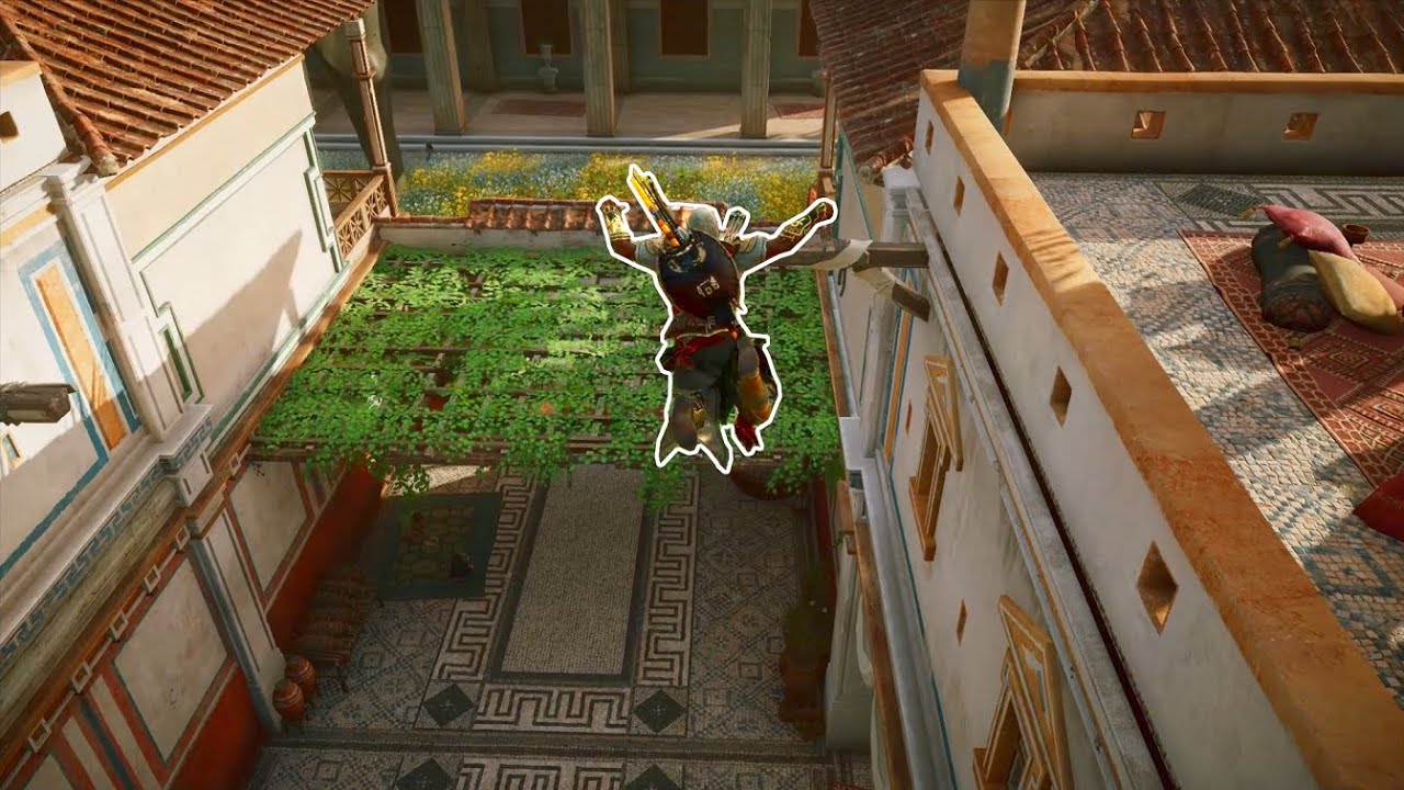 AC Origins Parkour - Chill afternoon in Krokodilopolis