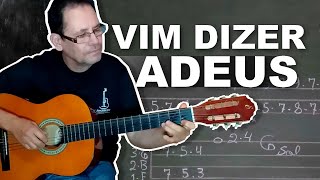 Vídeo de Vim Dizer Adeus