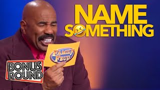 Funny Family Feud Name Something Answers With Steve Harvey screenshot 5