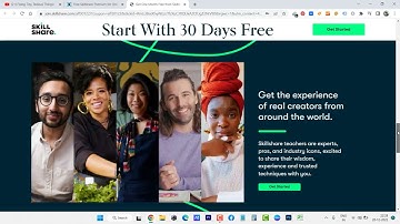 Skillshare Premium Free Trial for 30 Days