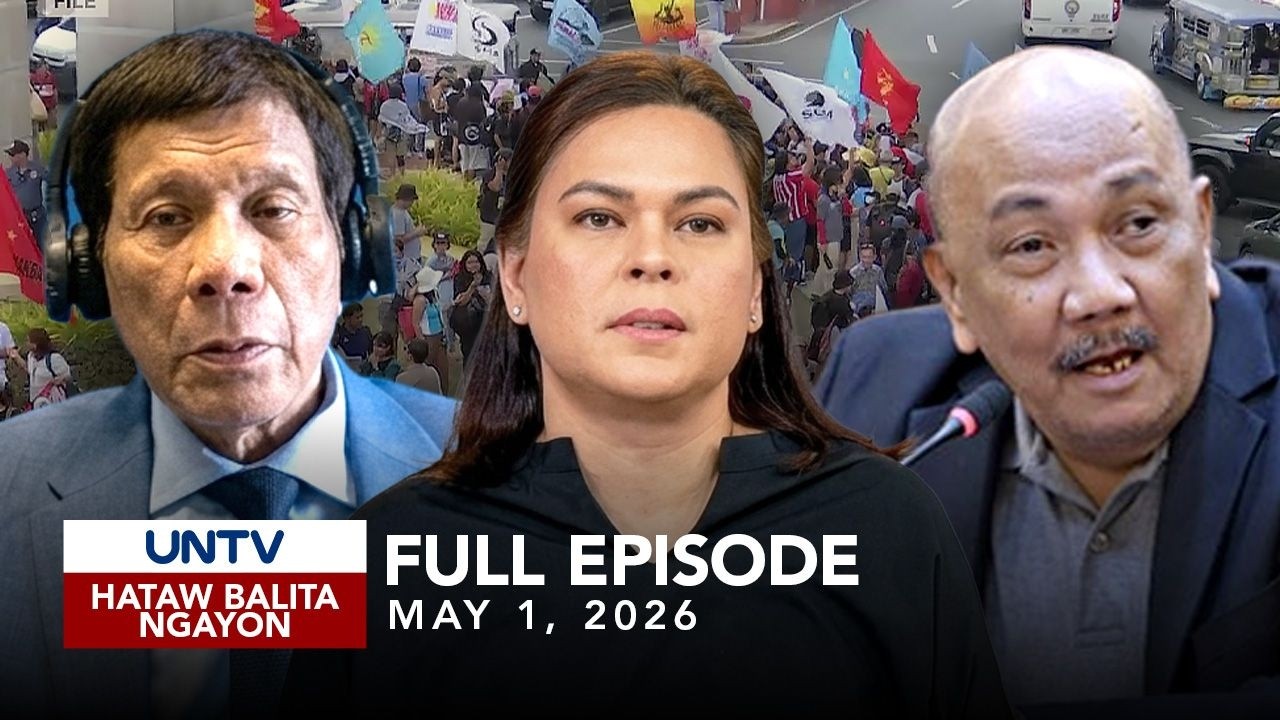 UNTV: Hataw Balita Ngayon | May 1, 2026