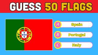 Guess the Flags of 50 Countries 🌍  Fun Geography Quiz for Kids | QuizWhiz screenshot 1
