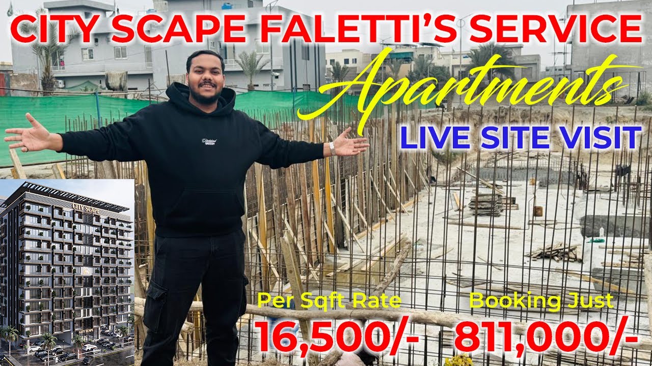 City Scape Height | Site Visit |  Construction Updates | Luxury Apartments   Residential Building