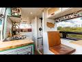 Compact Luxury: Their Fully Equipped Camper Van