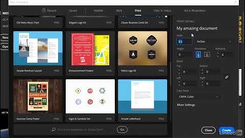 How to Create a new document in Adobe  Illustrator CC 2017