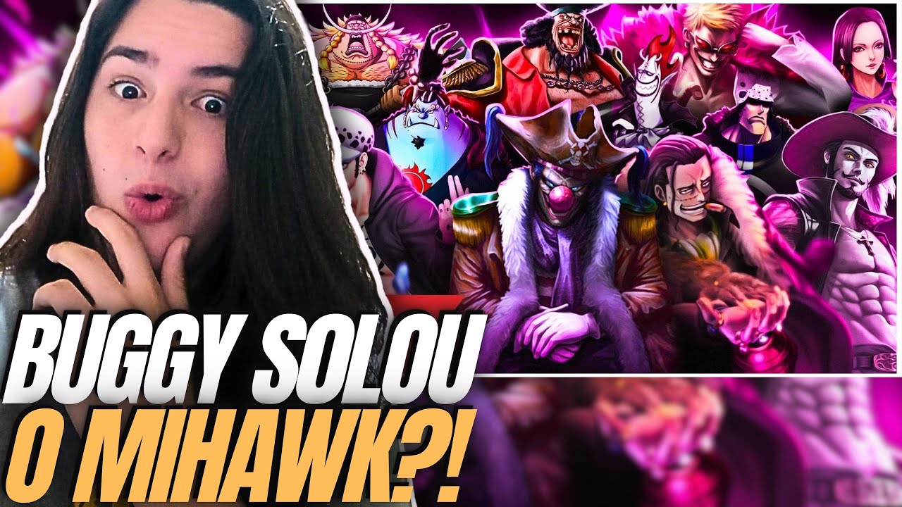 BUGGY É O BRABÃO! REACT Shichibukai Trap 🏴‍☠️ (One Piece) | LORDES DO MAR |