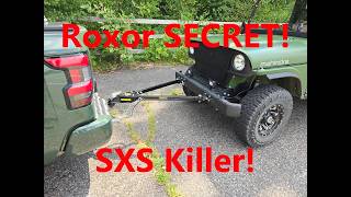 Roxor FLAT Towing | HUGE Advantage Over All UTVs!