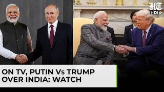 On TV, Putin Vs Trump Over India: See Russia Leader's Warning Amid US President's Remark On PM Modi