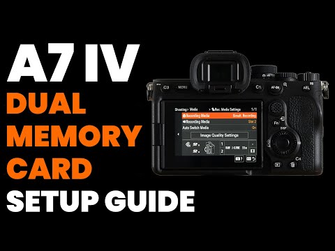 Sony A7 Iv Dual Memory Card Setup Guide - Alphashooters.Com