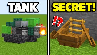 8 NEW Redstone Build Hacks! [Minecraft]