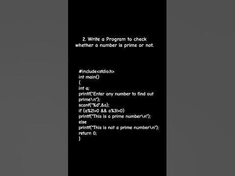 C language Question and Answer - YouTube