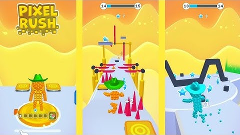 Exciting and Fun Game - Pixel Rush - Gameplay Walkthrough Part 3