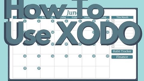 How to Use Xodo PDF Editor - Digital Planning