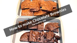 How to make Chocolate Brownies. With Lentils (Gluten free) by Fox's weight watcher Kitchen 2,857 views 3 years ago 19 minutes
