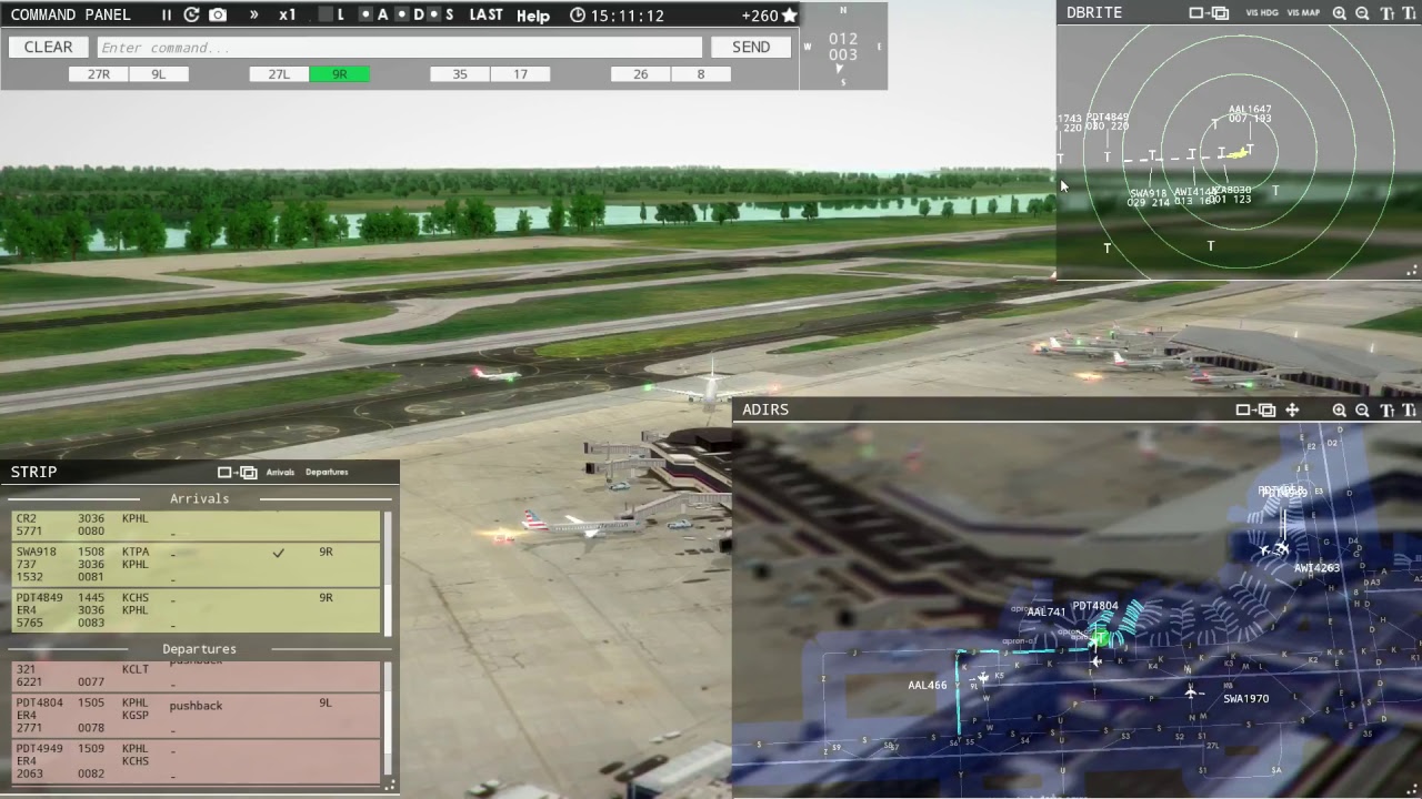ATControl -- *LIVE* Stream #4 -- Testing Custom Traffic @ PHL