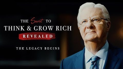 The SECRET to Think and Grow Rich REVEALED - The Legacy Begins