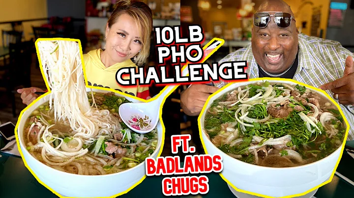 MASSIVE 10LB PHO CHALLENGE at Pho 135 ft. Badlands...