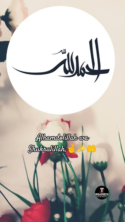 Alhamdolillah wa Shukrulillah ❤️