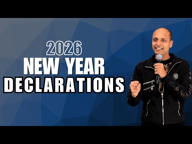2026 New Year Declarations (Excerpt) | Pastor Anand Abraham |