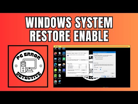 How to Enable System Restore on Windows 10