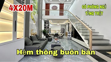 Bán nhà quận 12 (2032) chỉ hơn 4 tỷ có ngay nhà 4x20m có p ngủ tầng trệt đường thông