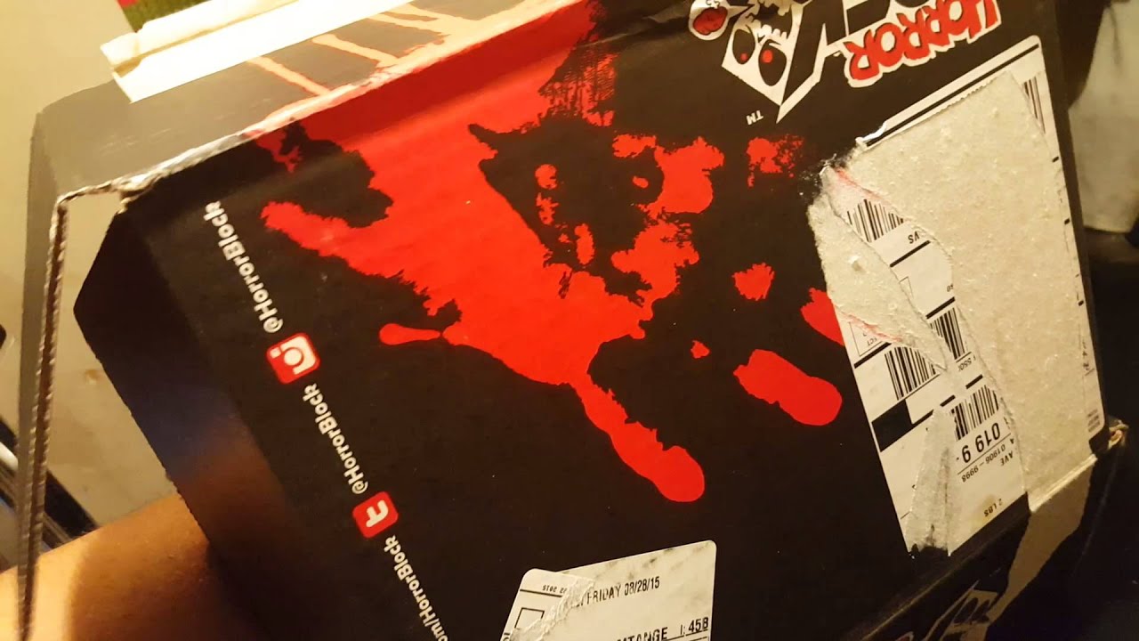 UNBOXING - HORROR BLOCK - AUGUST 2015
