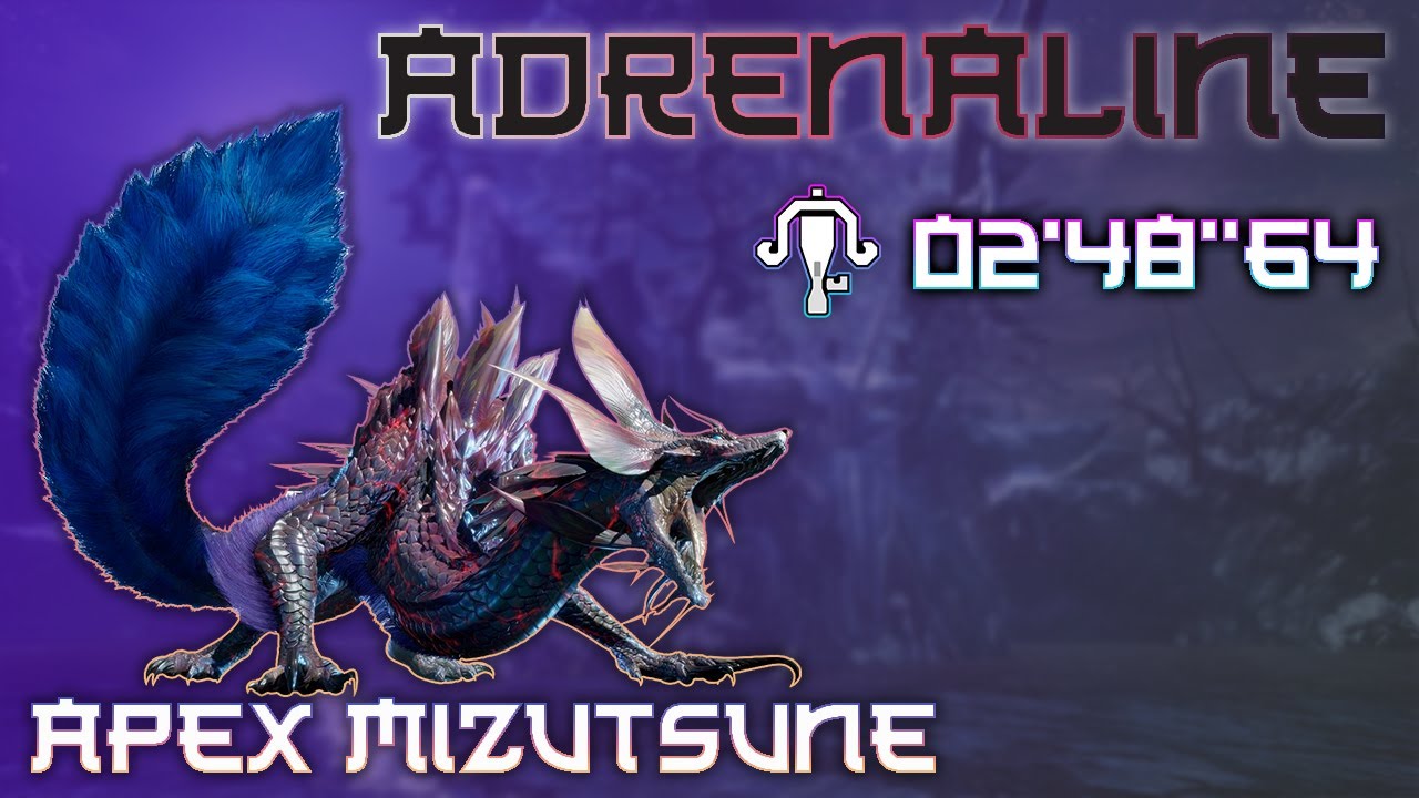 MH Rise: The Harlequin Apex Mizutsune | 02'48''64 | LBG Solo