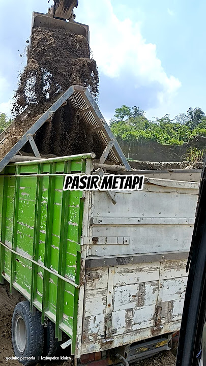 PASIR AWUL#tambangpasirmerapi #xcavator #merapi @persadacepagan4124