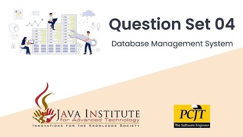 An opportunistic database with a Many-to- Many Relationship|Java institute|DBMS_ques_set_04|