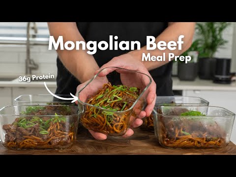 25 Minute Meal Prep For The Week  Mongolian Beef Stir Fry