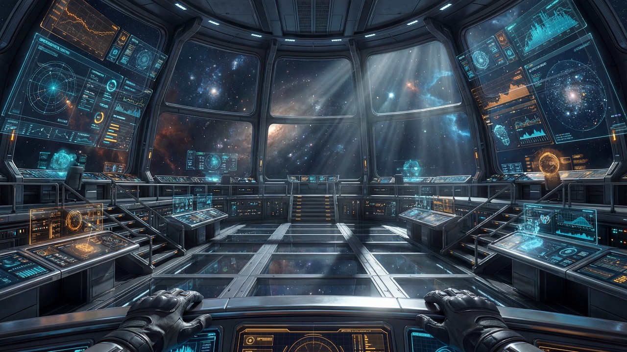 Deep Space Focus 🌌 Ambient Sci-Fi Music for Studying, Work & Deep Concentration