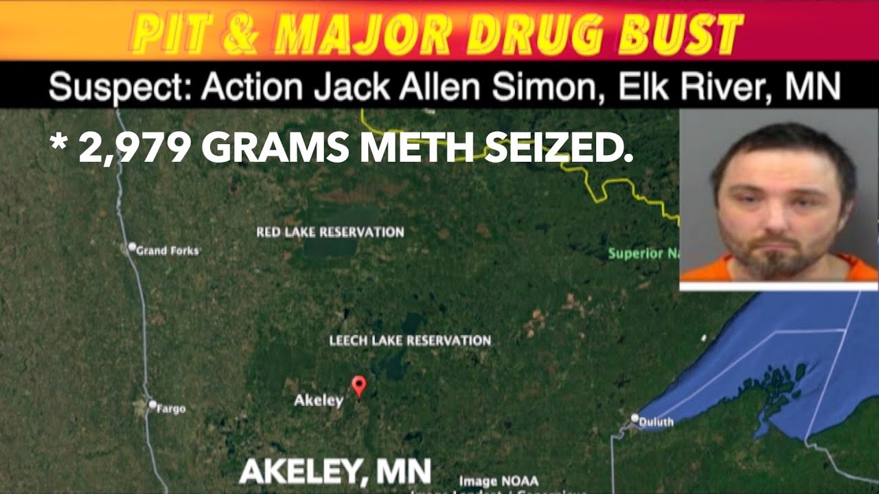 Major Drug Bust In Hubbard County, Minnesota - YouTube