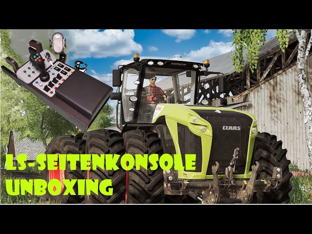 First Look at the Farming Simulator Side Console from LS SeitenKonsole 