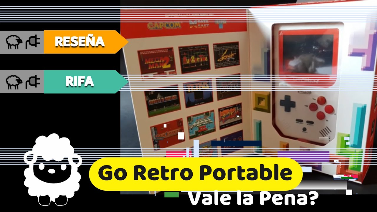 🐑🔌 Reseña/Rifa: Go retro portable... 256 juegos de nostalgia... pero ...