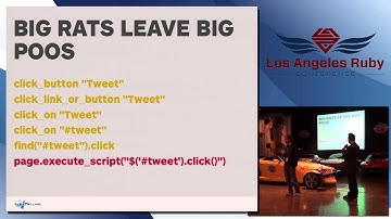 LA Ruby Conference 2013 It