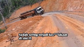 Tanjakan yg paling di takuti sopir truk logging