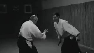 Aïkido avec André Nocquet et Morihei Ueshiba 1964