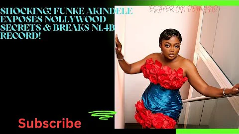 SHOCKING! Funke Akindele Exposes Nollywood Secrets & Breaks ₦1.4B Record!  #everybodylovesjenifa