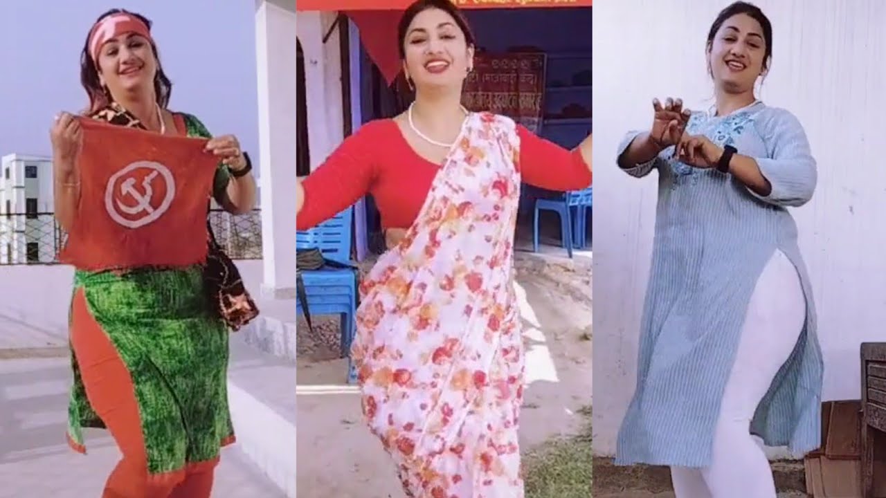 tik tok Star baral santi nepali dance Reaction To Sj BoY Official