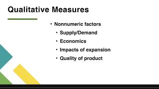 Sensitivity Analysis BUS604